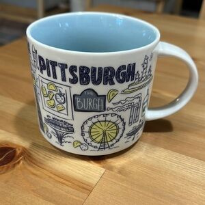 Starbucks Been There Series Pittsburgh Pennsylvania Mug Full Size